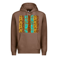 Chestnut Western Brushstrokes Premium Hoodie - texasbilliewilder