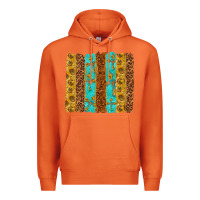 Carrot Western Brushstrokes Premium Hoodie - texasbilliewilder
