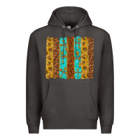 Smoke Western Brushstrokes Premium Hoodie - texasbilliewilder