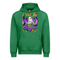 Emerald I Put The Boo In Boujee Urban Hoodie - texasbilliewilder
