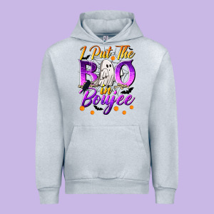 I Put The Boo In Boujee Urban Hoodie Designed By Texasbilliewilder