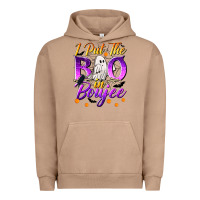 Pigment Burro I Put The Boo In Boujee Urban Hoodie - texasbilliewilder