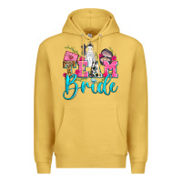 Antique Gold team bride Premium Hoodie - Zillion Design Studio