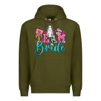 Army Green team bride Premium Hoodie - Zillion Design Studio