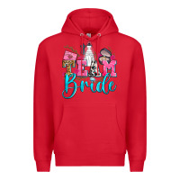 Red team bride Premium Hoodie - Zillion Design Studio