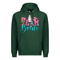 Sports Green team bride Premium Hoodie - Zillion Design Studio