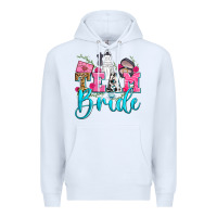 White team bride Premium Hoodie - Zillion Design Studio