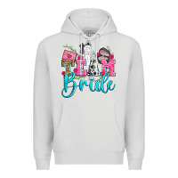 Dove Grey team bride Premium Hoodie - Zillion Design Studio