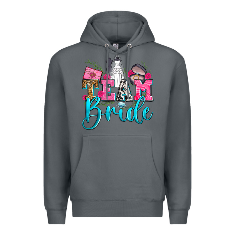 Team Bride Premium Hoodie by Zillion Design Studio | Teevron