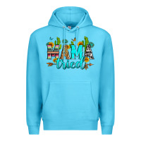 Ocean Blue mama tried Premium Hoodie - Zillion Design Studio