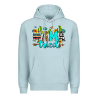 Blue Mist mama tried Premium Hoodie - Zillion Design Studio