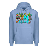 Colony Blue mama tried Premium Hoodie - Zillion Design Studio