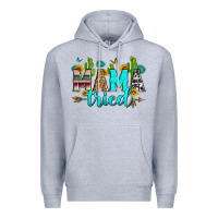 Heather Grey mama tried Premium Hoodie - Zillion Design Studio