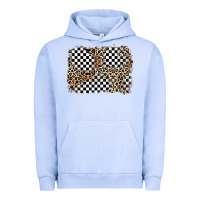 Pigment Grape Ice race leopard background Urban Hoodie - Zillion Design Studio