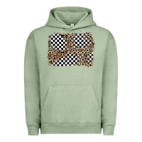 Pigment Oil Green race leopard background Urban Hoodie - Zillion Design Studio
