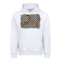 White race leopard background Urban Hoodie - Zillion Design Studio