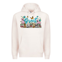Pale Pink great grandma Premium Hoodie - Zillion Design Studio