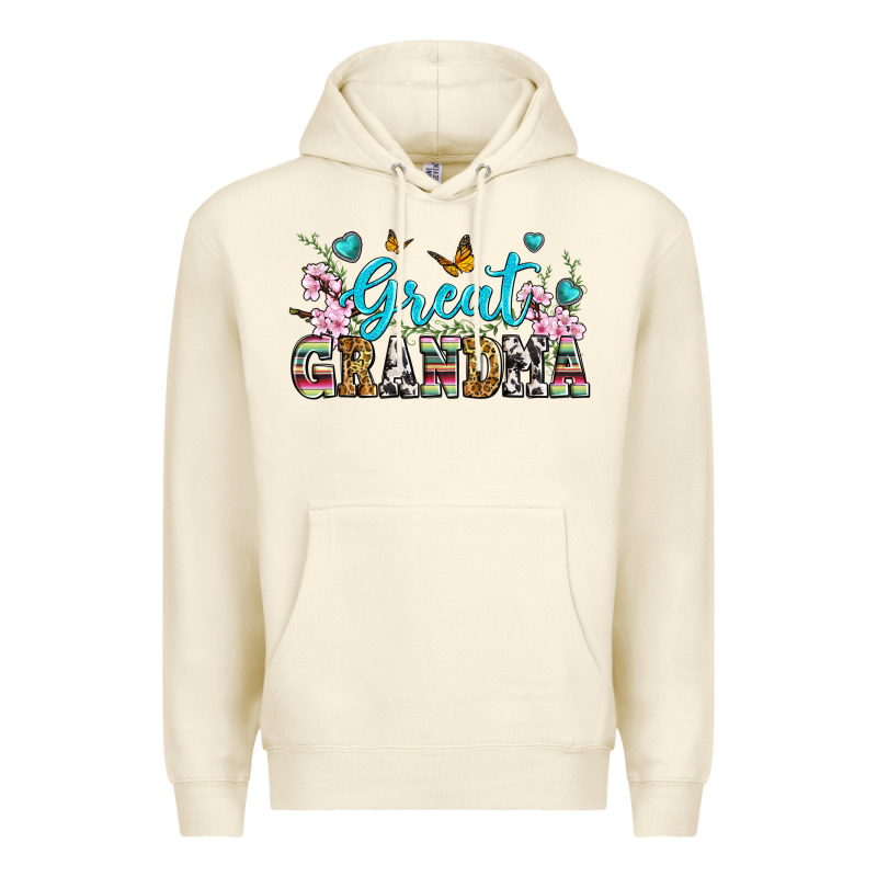 Great Grandma Premium Hoodie by Zillion Design Studio | Teevron