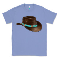 Colony Blue cowboy cap Classic Tee - BarkalooDesign