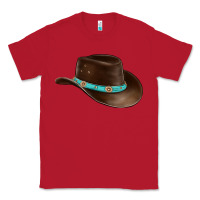 Red cowboy cap Classic Tee - BarkalooDesign