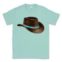Seafoam cowboy cap Classic Tee - BarkalooDesign