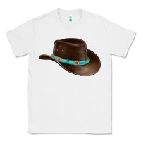 White cowboy cap Classic Tee - BarkalooDesign