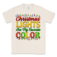 Christmas Lights Are My Favorite Color Classic Tee | Teevron