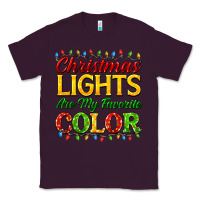 Plum christmas lights are my favorite color Classic Tee - FaDigitalArtStudio