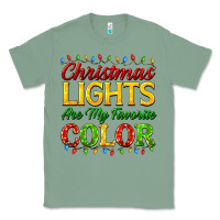 Sage christmas lights are my favorite color Classic Tee - FaDigitalArtStudio
