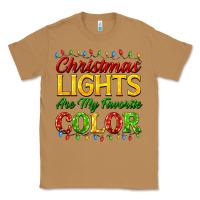 Toasted Coconut christmas lights are my favorite color Classic Tee - FaDigitalArtStudio