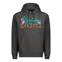 Charcoal Heather great grandma Premium Hoodie - Zillion Design Studio