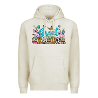 Oatmeal Heather great grandma Premium Hoodie - Zillion Design Studio