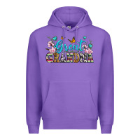 Purple great grandma Premium Hoodie - Zillion Design Studio