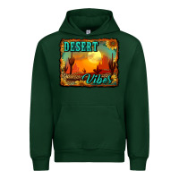 Forest Green desert vibes background Urban Hoodie - RanaPortraitStore