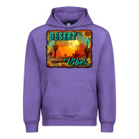 Tulip desert vibes background Urban Hoodie - RanaPortraitStore