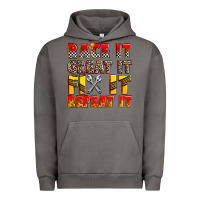 Pigment Tornado race it great it fix it repeat it Urban Hoodie - Zillion Design Studio