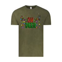 Vintage Olive Oh deer christmas Vintage Tee - Artiststas