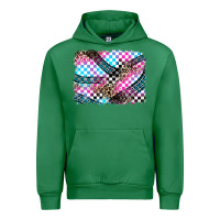Emerald race background Urban Hoodie - Zillion Design Studio