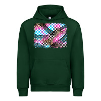 Forest Green race background Urban Hoodie - Zillion Design Studio