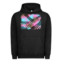 Pigment Black race background Urban Hoodie - Zillion Design Studio