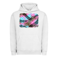 Pigment Lunar Rock race background Urban Hoodie - Zillion Design Studio