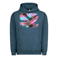 Pigment Midnight Navy race background Urban Hoodie - Zillion Design Studio