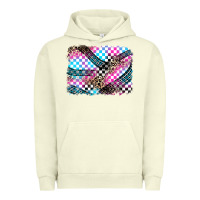 Pigment Pistachio race background Urban Hoodie - Zillion Design Studio
