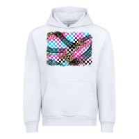 White race background Urban Hoodie - Zillion Design Studio