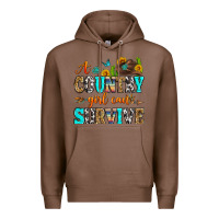 Chestnut a country girl can survive Premium Hoodie - Zillion Design Studio