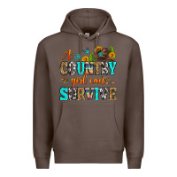 Coffee a country girl can survive Premium Hoodie - Zillion Design Studio