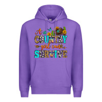 Purple a country girl can survive Premium Hoodie - Zillion Design Studio