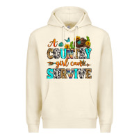 Sandshell a country girl can survive Premium Hoodie - Zillion Design Studio