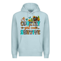 Blue Mist a country girl can survive Premium Hoodie - Zillion Design Studio