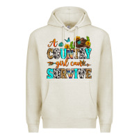 Oatmeal Heather a country girl can survive Premium Hoodie - Zillion Design Studio